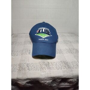 2009 Reebok Super Bowl XLIII Official Hat | Navy | Flex-Fit